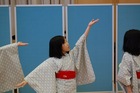 日本舞踊の稽古