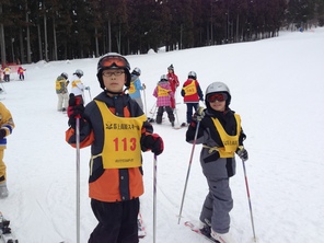 （動）冬期野外学習～スキー研修第1日