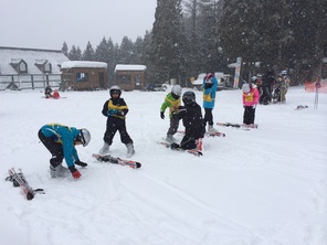 （動）スキー研修第１日～郡上高原スキー場