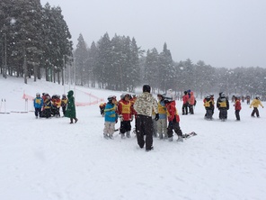 （動）スキー研修第１日～郡上高原スキー場