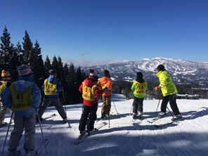 冬期野外学習第１日～スキー研修