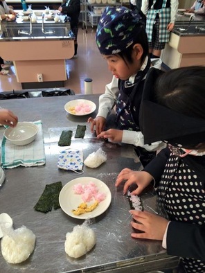アフタースクール～春の巻き寿司